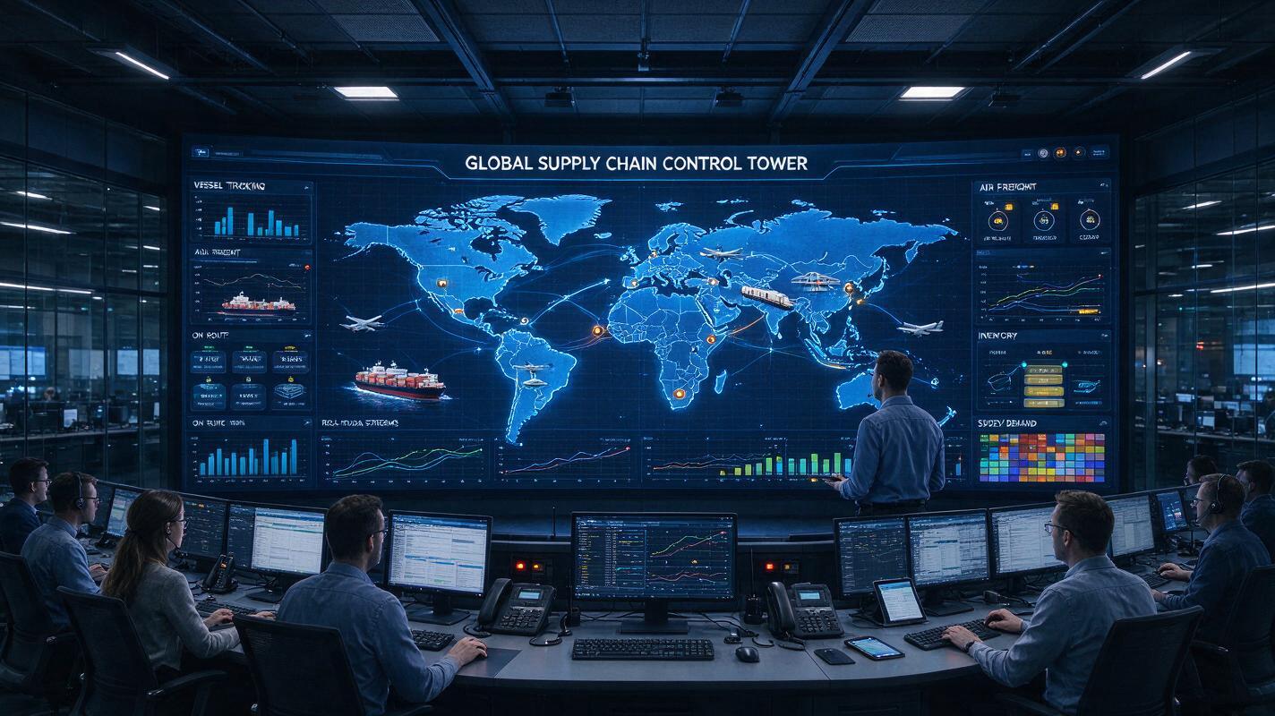 Real-Time Supply Chain Visibility: Tracking Multimodal Shipments and Lead Times in ERP
