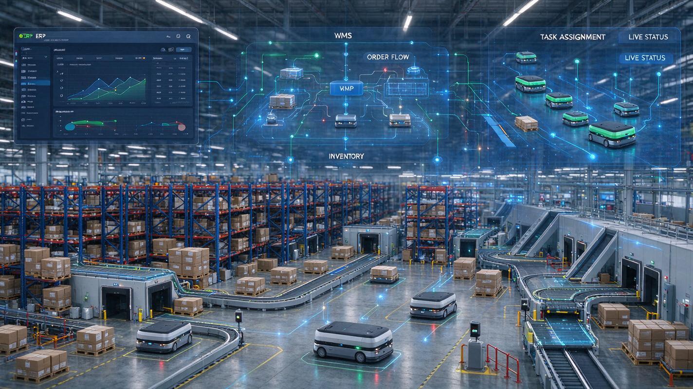 Integrating ERP with Dedicated Warehouse Management Systems (WMS): Architecture and Data Flow